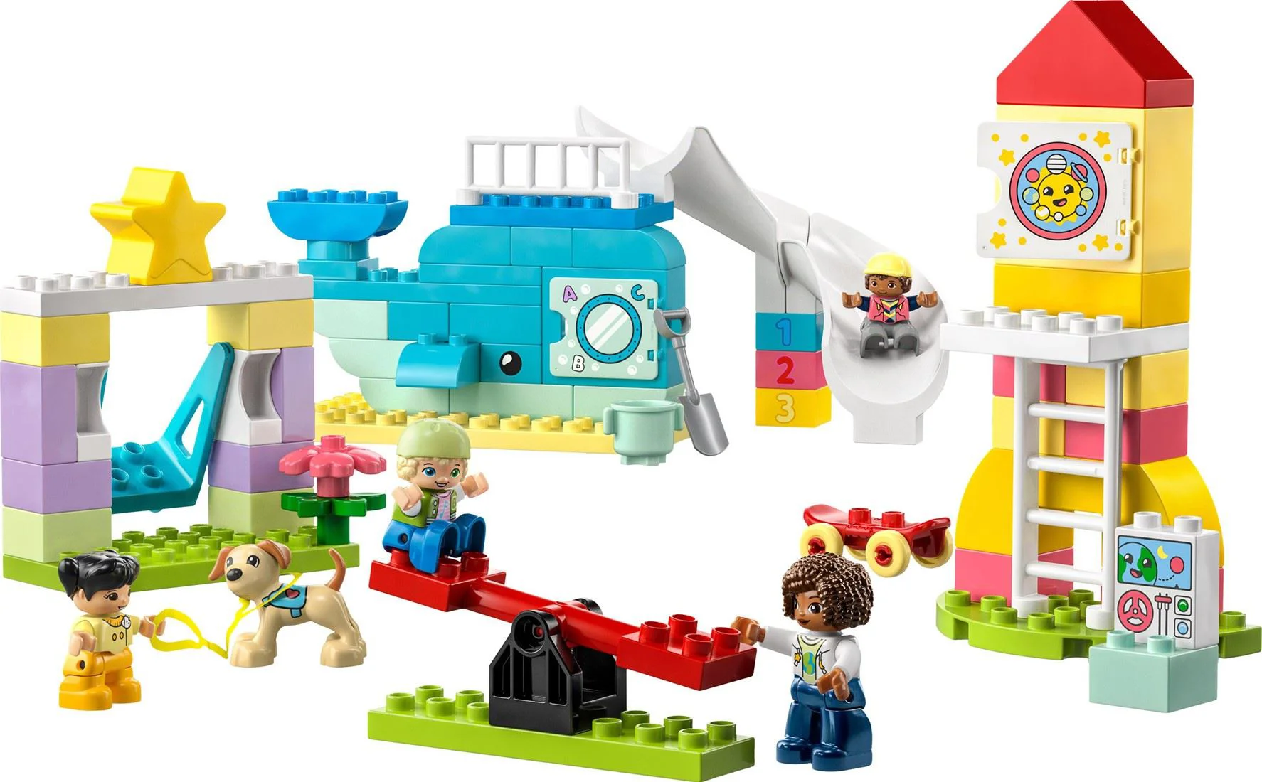 Set de constructie LEGO Duplo Locul de joaca ideal, 75 el.