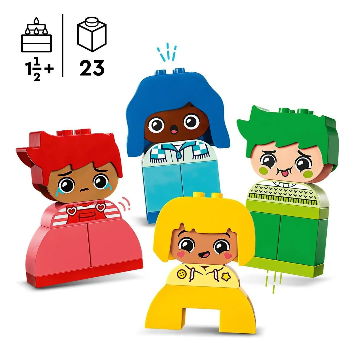 Конструктор LEGO Duplo Мои первые чувства и эмоции, 23 эл. foto