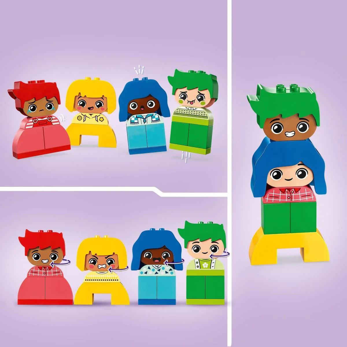 Конструктор LEGO Duplo Мои первые чувства и эмоции, 23 эл. foto