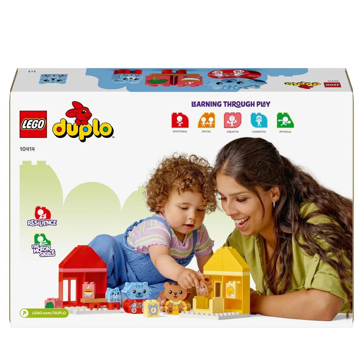 Конструктор LEGO Duplo Мои первые ежедневные ритуалы: Еда и сон, 28 эл.