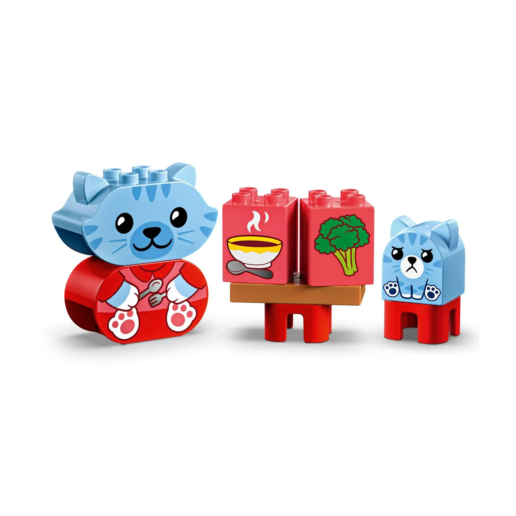 Конструктор LEGO Duplo Мои первые ежедневные ритуалы: Еда и сон, 28 эл.