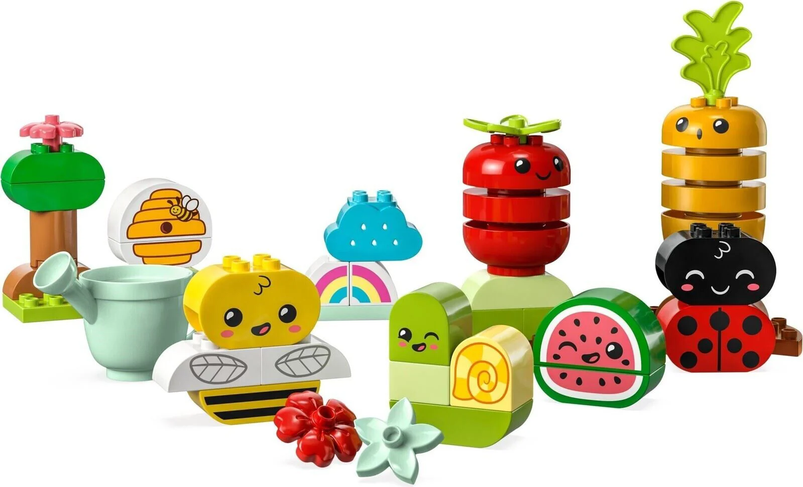 Set de constructie LEGO Duplo Prima mea gradina ecologica, 43 el.