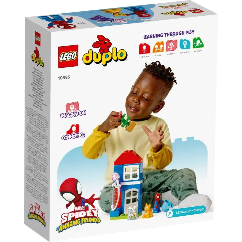 Set de constructie LEGO Duplo Casa Omului Paianjen, 25 el.