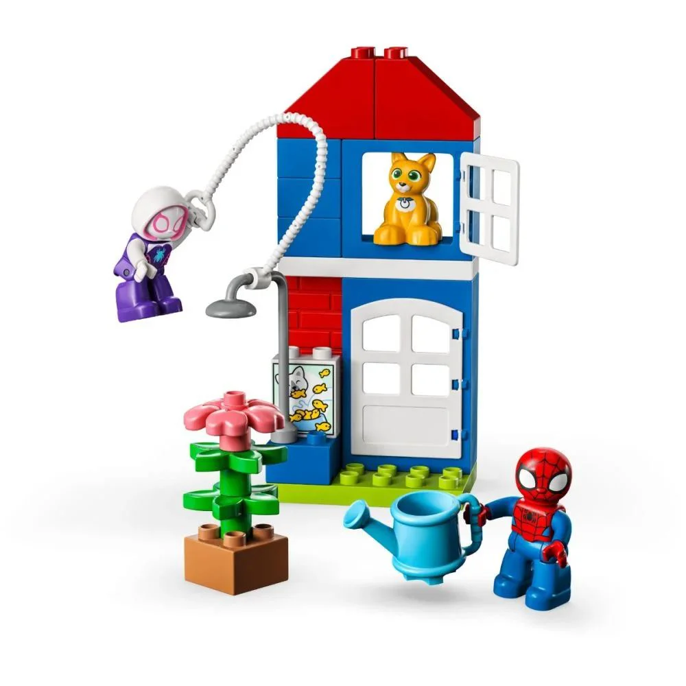 Set de constructie LEGO Duplo Casa Omului Paianjen, 25 el.