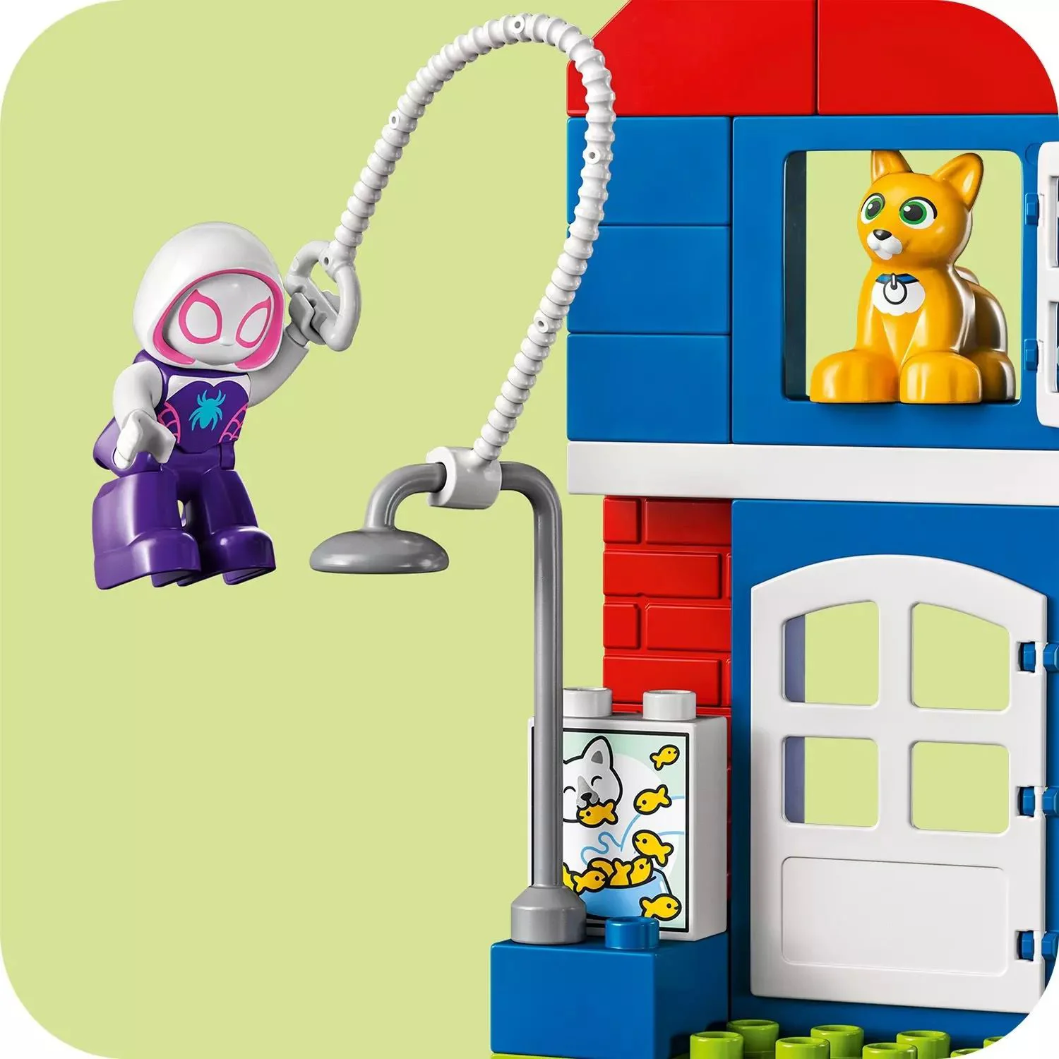 Set de constructie LEGO Duplo Casa Omului Paianjen, 25 el.