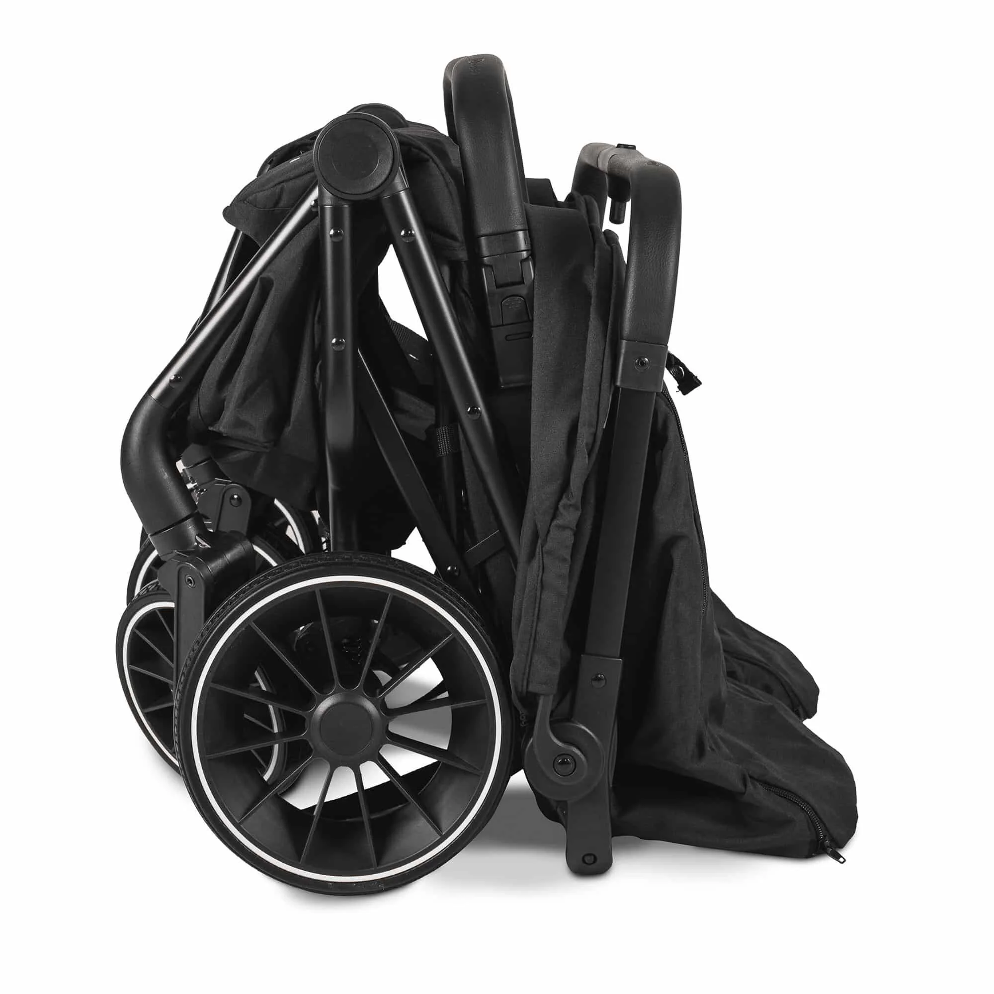 Carucior pentru gemeni BabyGo GoTwice Black