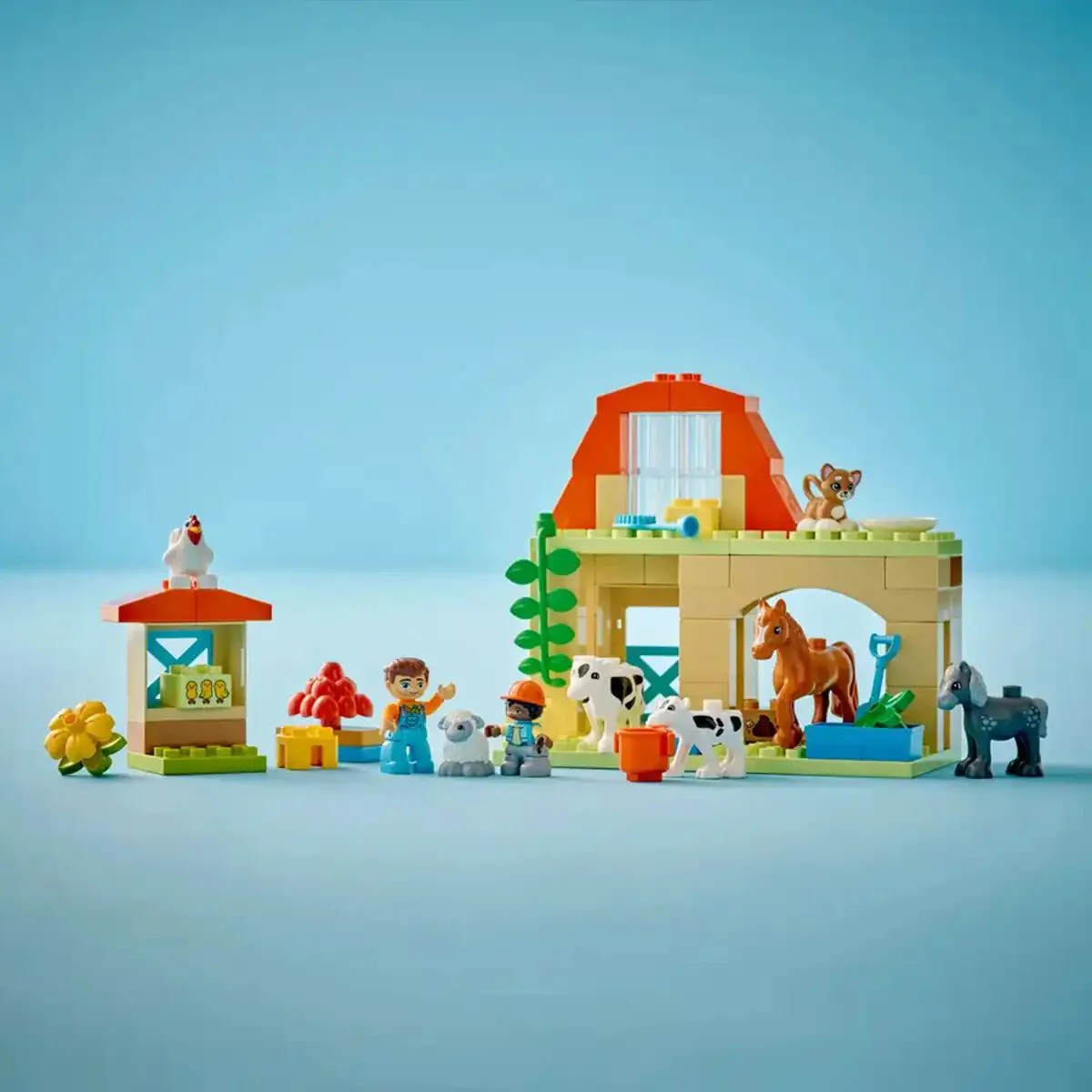 Set de constructie LEGO Duplo Ingrijirea animalelor la ferma, 74 el. foto