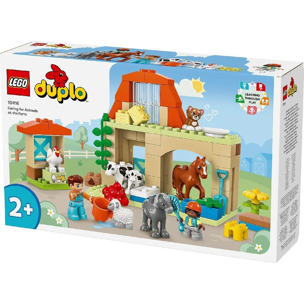 Set de constructie LEGO Duplo Ingrijirea animalelor la ferma, 74 el. foto