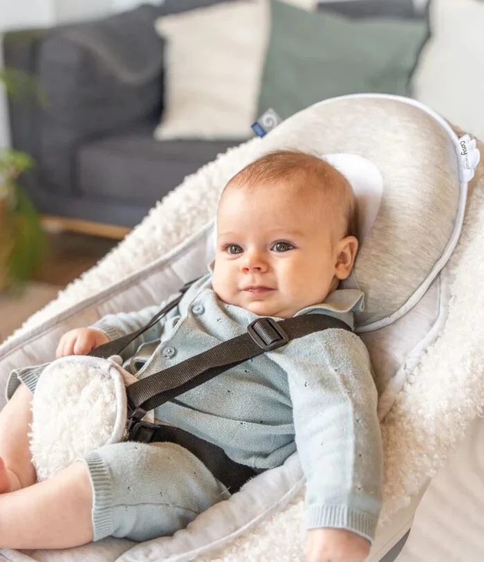 Подушка анатомическая для поддержания головы ребенка Babymoov Cosyhead Fresh Smokey