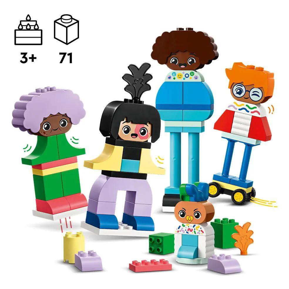 Конструктор LEGO Duplo Люди с большими эмоциями, 71 эл. foto