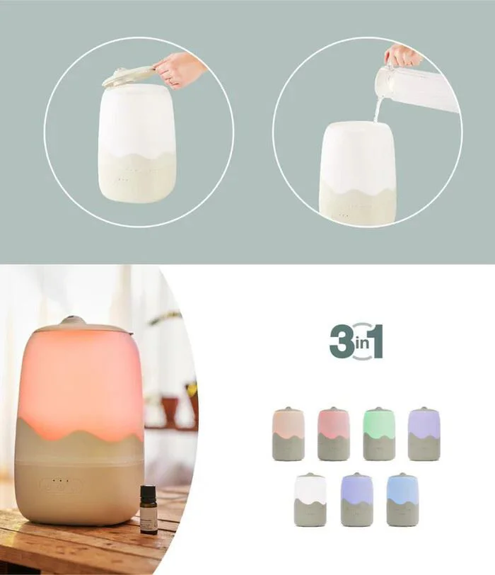 Umidificator digital cu ultrasunete 3 in 1 Babymoov Wave
