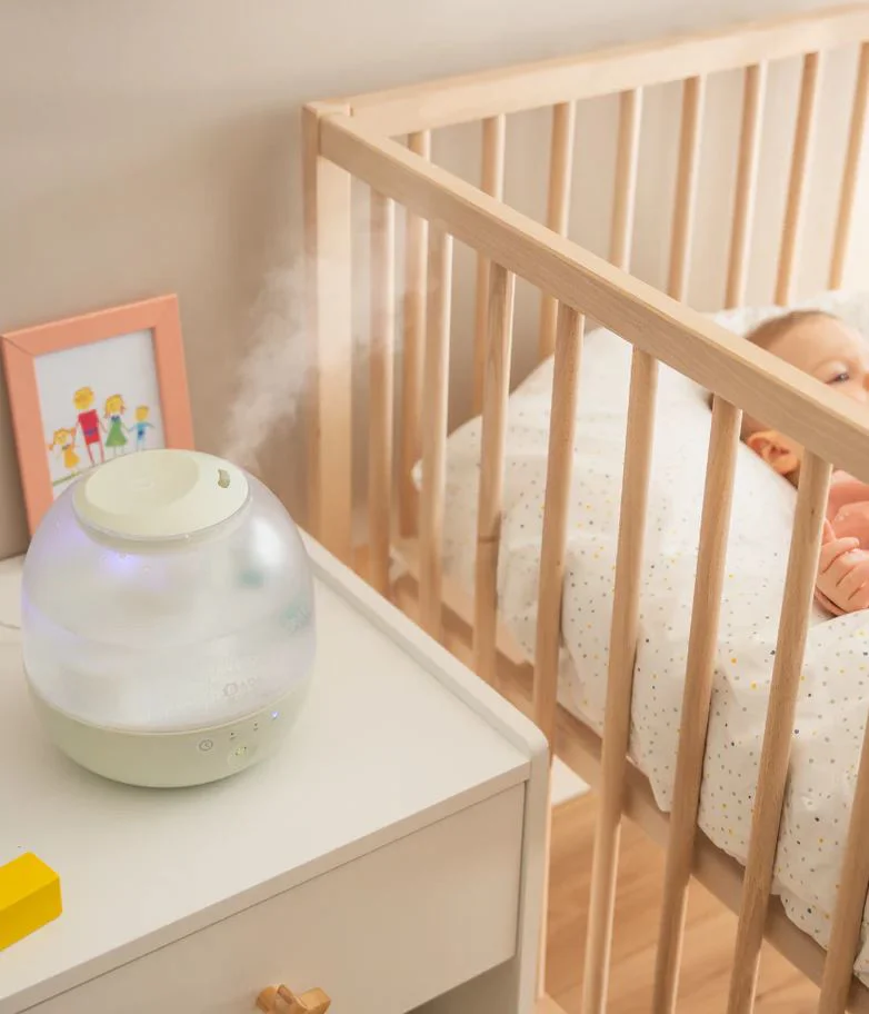 Umidificator si lampa de veghe Badabulle Bubble foto