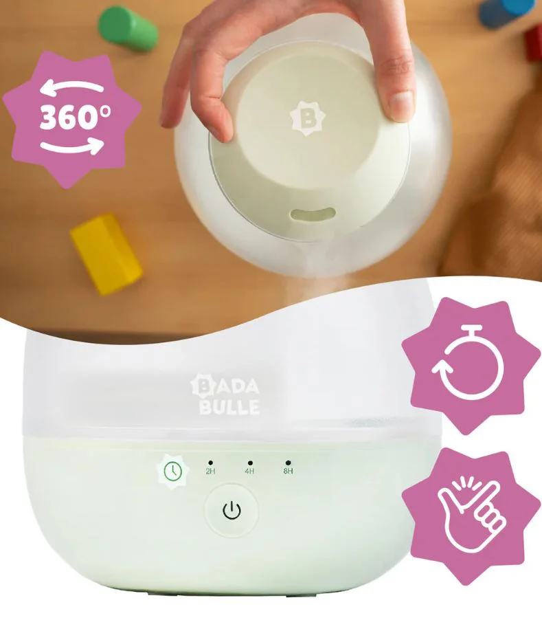 Umidificator si lampa de veghe Badabulle Bubble foto