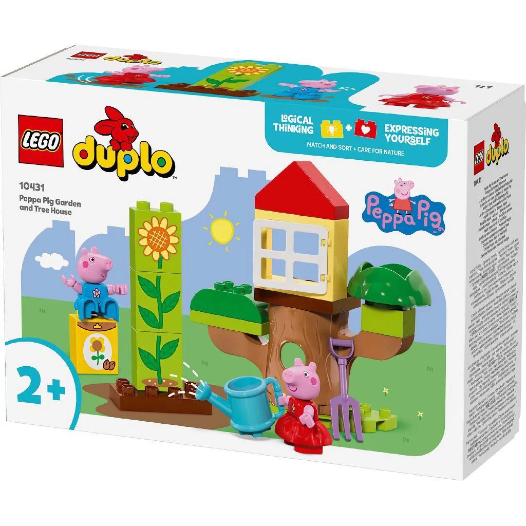 Конструктор LEGO Duplo Сад и домик на дереве Свинки Пеппы, 20 эл.