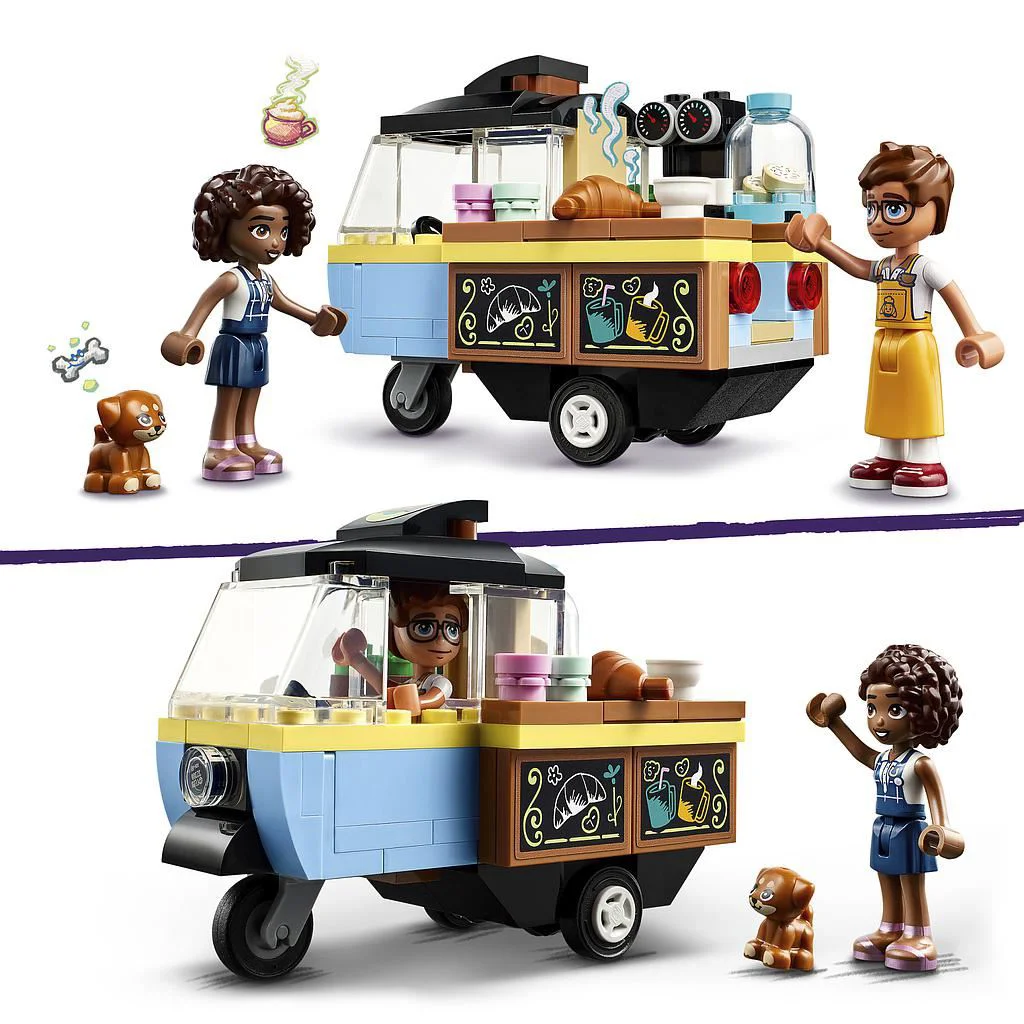 Set de constructie LEGO Friends Brutaria pe roti, 125 el. foto
