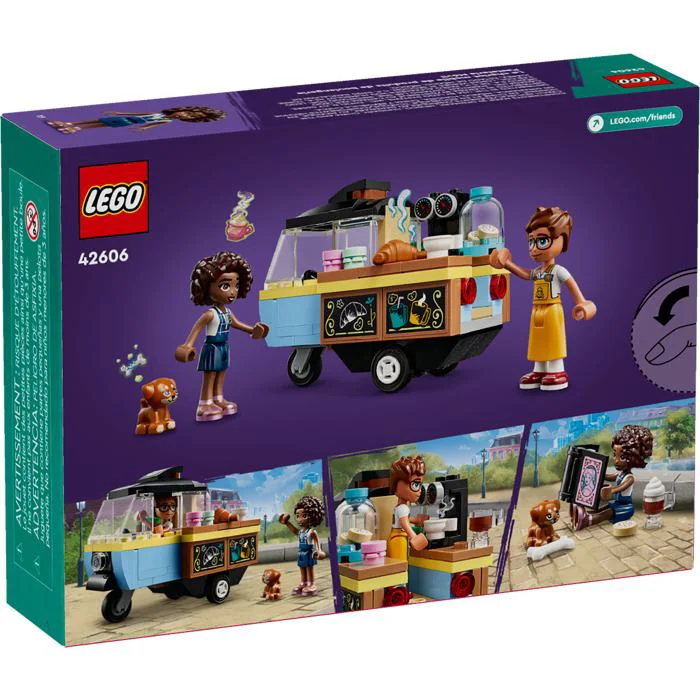 Set de constructie LEGO Friends Brutaria pe roti, 125 el. foto