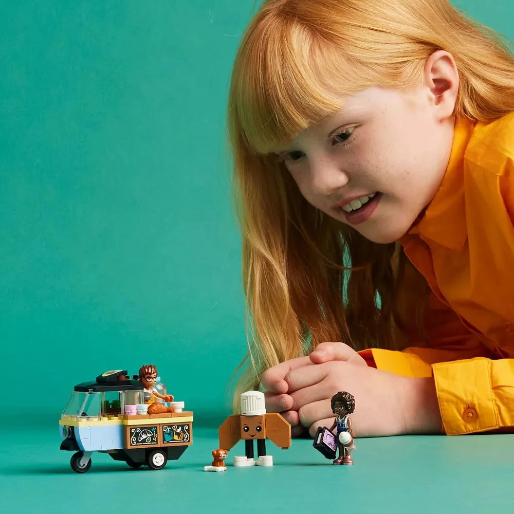 Set de constructie LEGO Friends Brutaria pe roti, 125 el. foto