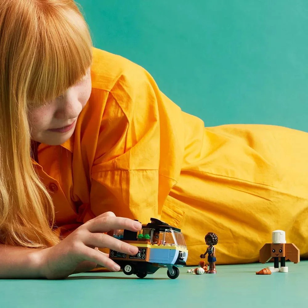 Set de constructie LEGO Friends Brutaria pe roti, 125 el. foto