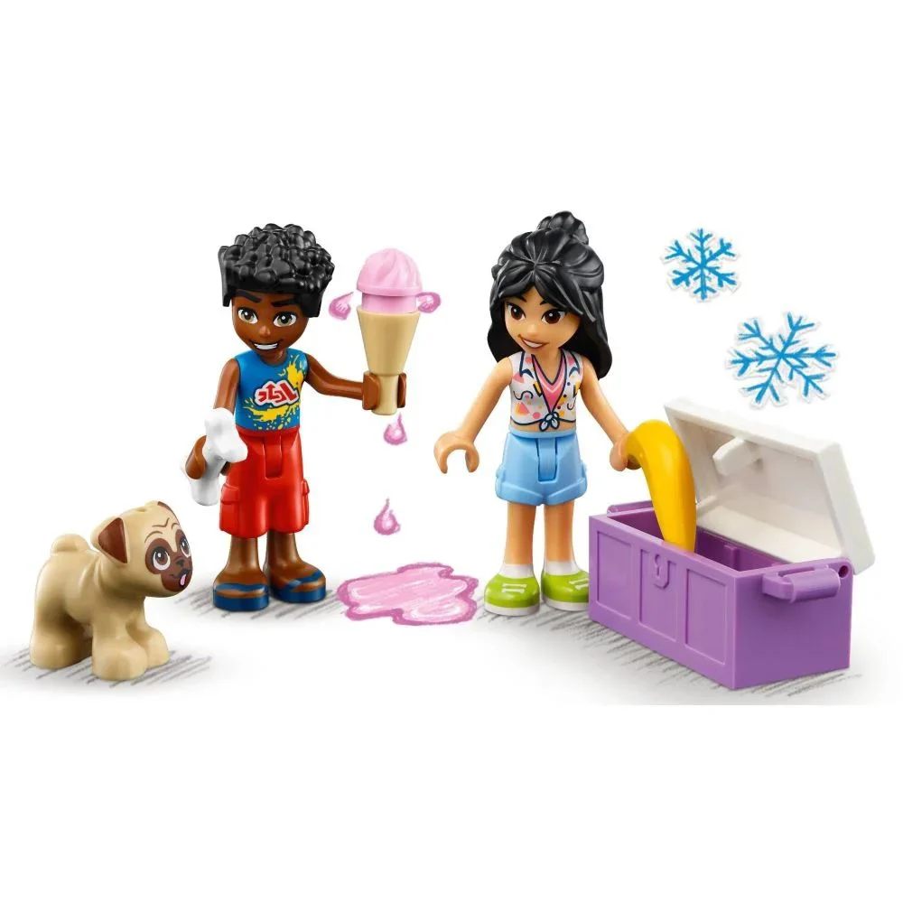 Set de constructie LEGO Friends Distractie pe plaja in buggy, 61 el. foto