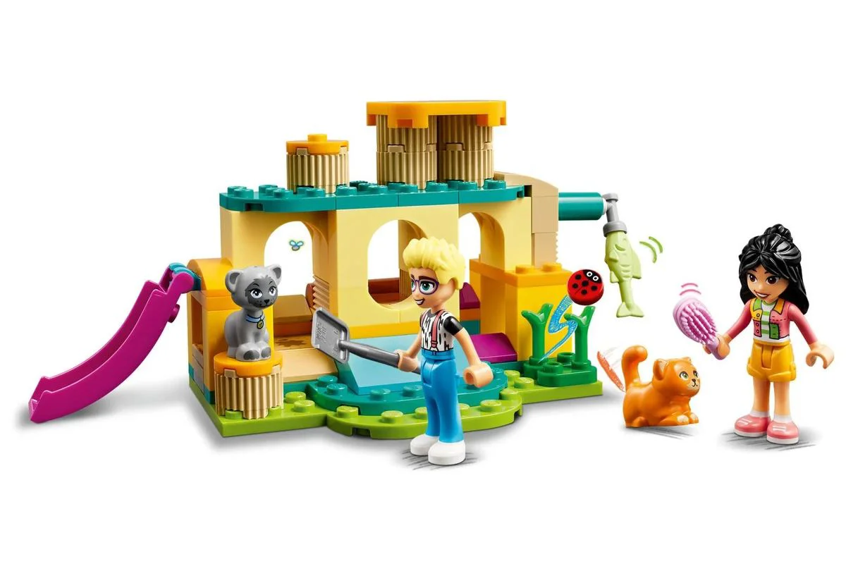 Конструктор LEGO Friends Приключения на игровой площадке для кошек, 87 эл. foto