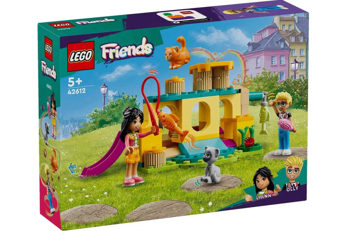 Конструктор LEGO Friends Приключения на игровой площадке для кошек, 87 эл. foto