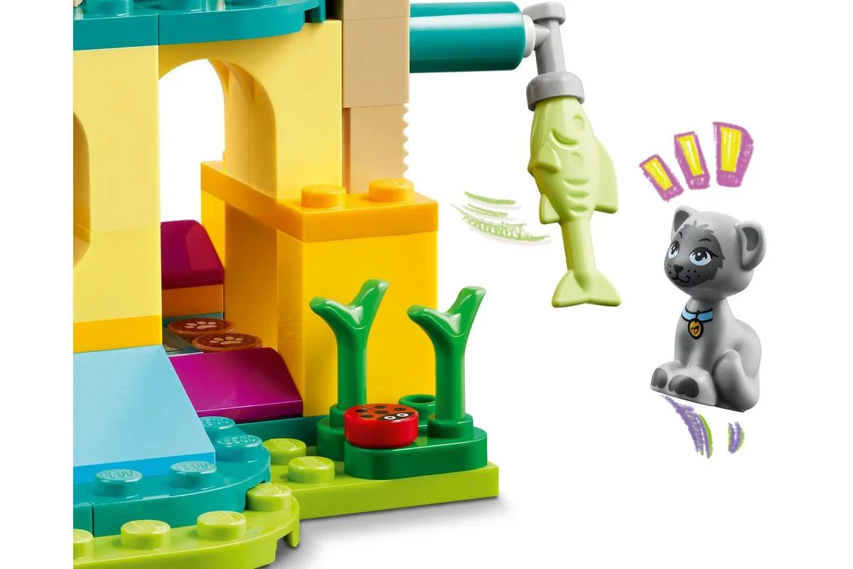 Конструктор LEGO Friends Приключения на игровой площадке для кошек, 87 эл. foto