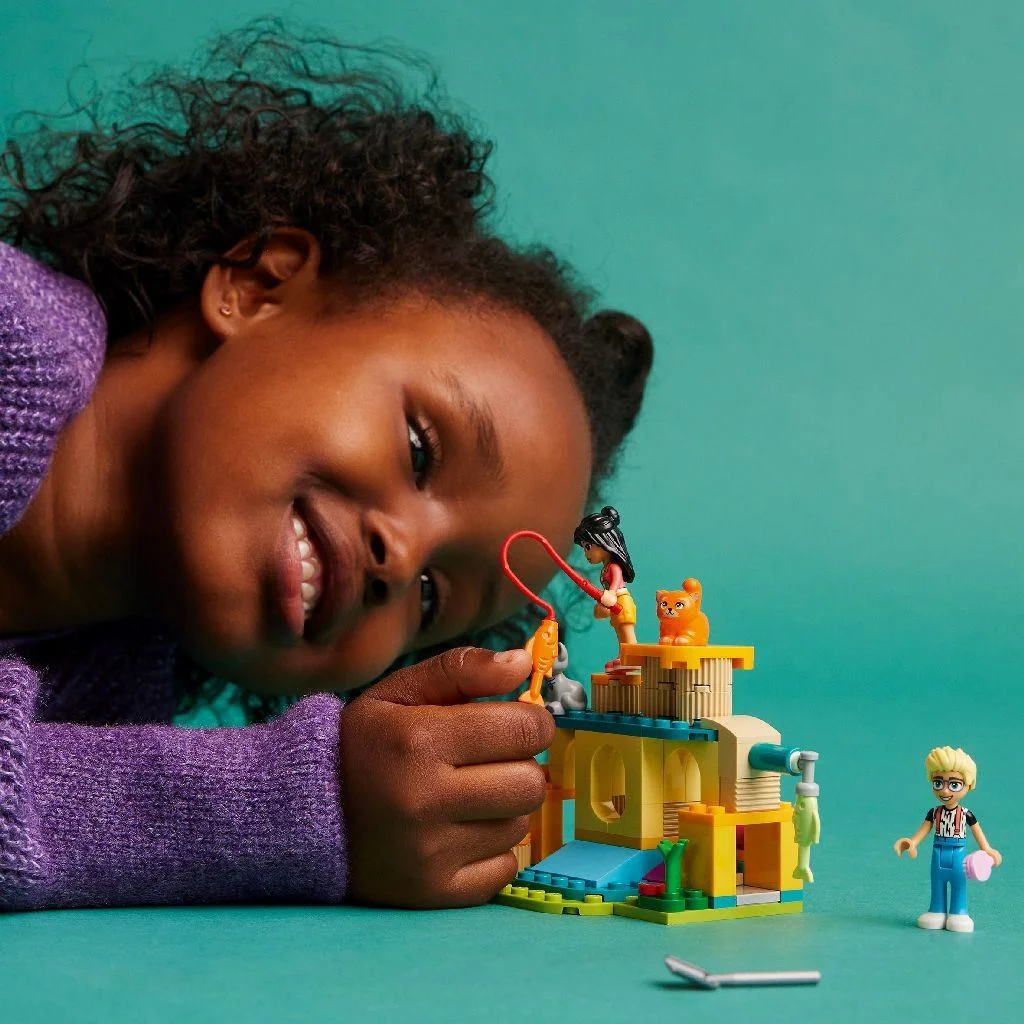 Конструктор LEGO Friends Приключения на игровой площадке для кошек, 87 эл. foto