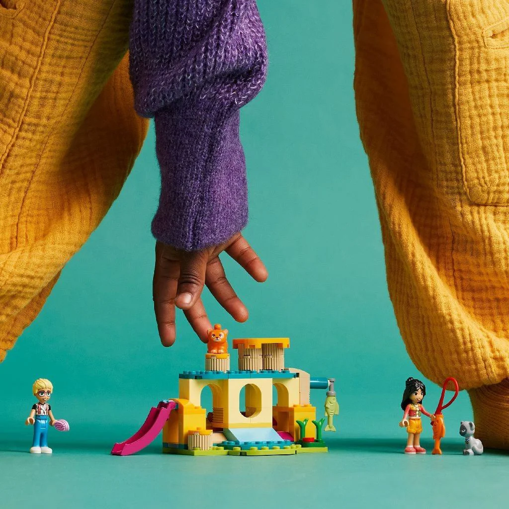 Конструктор LEGO Friends Приключения на игровой площадке для кошек, 87 эл. foto