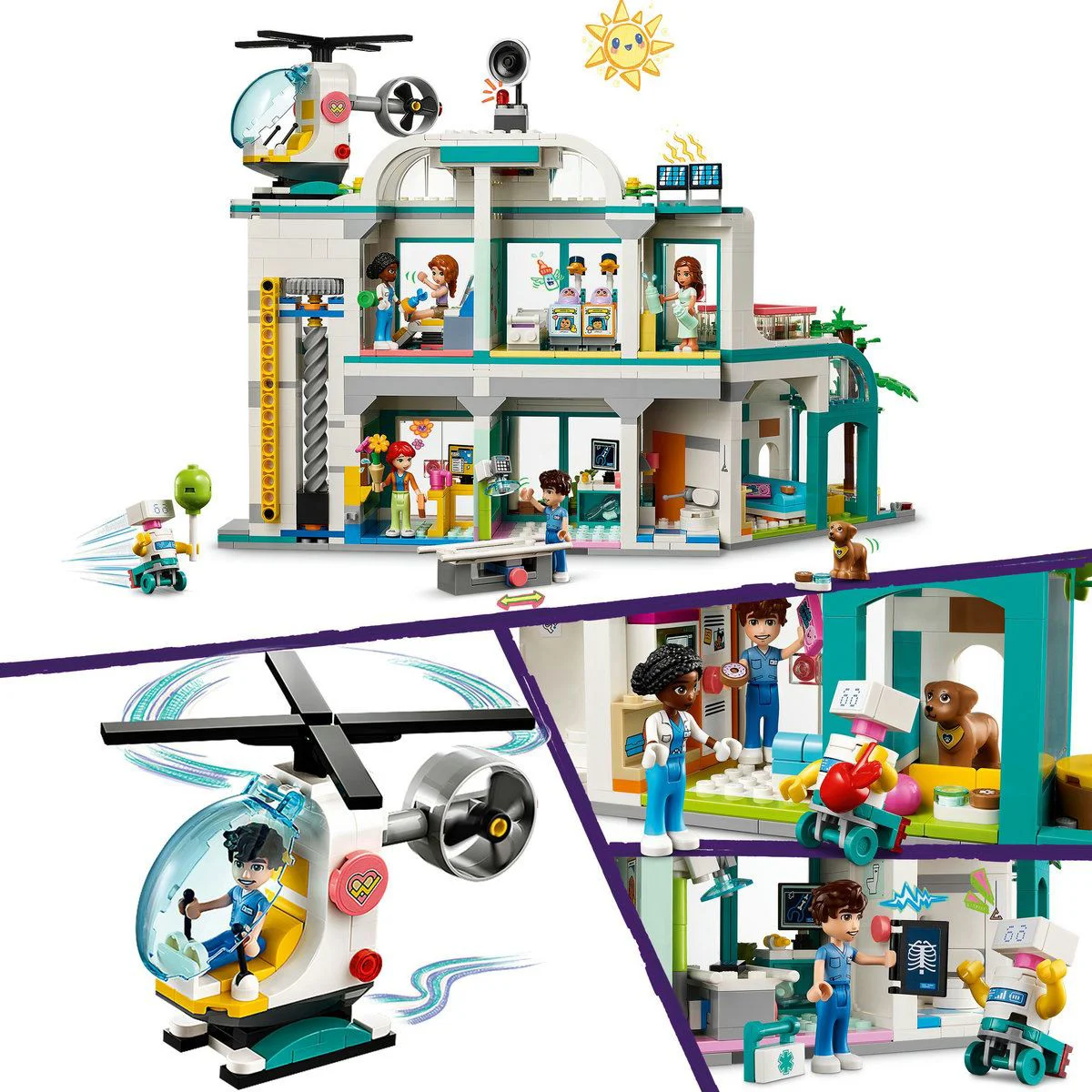 Конструктор LEGO Friends Городская больница Хартлейк, 1045 эл. foto