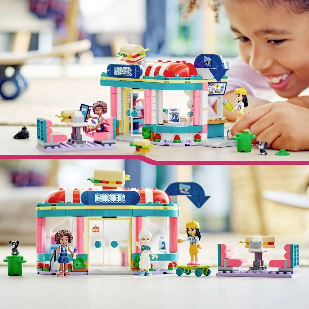 Конструктор LEGO Friends Ресторан в центре Хартлейка, 346 эл. foto