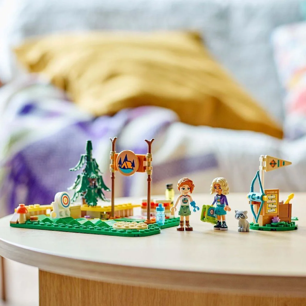 Set de constructie LEGO Friends Poligonul de tir cu arcul din tabara de aventuri, 157 el. foto