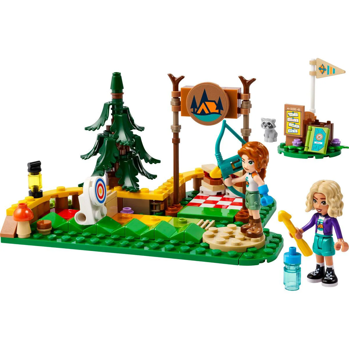Set de constructie LEGO Friends Poligonul de tir cu arcul din tabara de aventuri, 157 el. foto