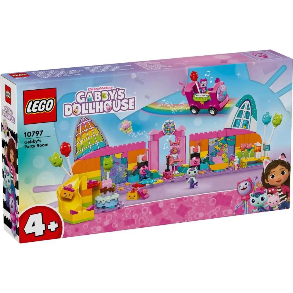Set de constructie LEGO Gabby's Dollhouse Camera de party a lui Gabby, 252 el. foto
