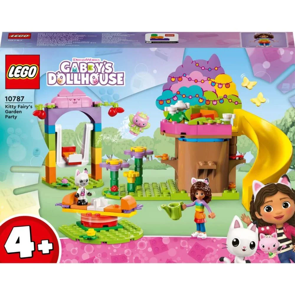 Set de constructie LEGO Gabby's Dollhouse Petrecerea in gradina a Miau-Zanei, 130 el. foto