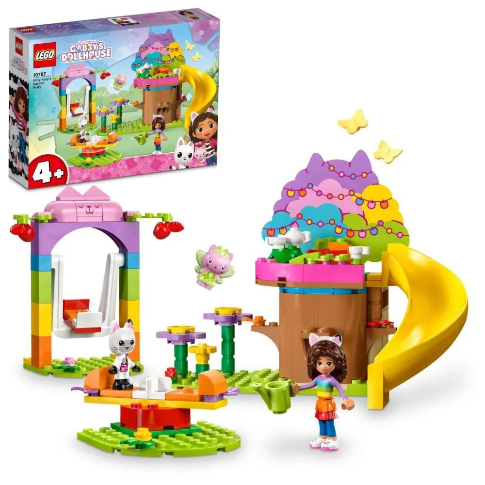 Set de constructie LEGO Gabby's Dollhouse Petrecerea in gradina a Miau-Zanei, 130 el. foto