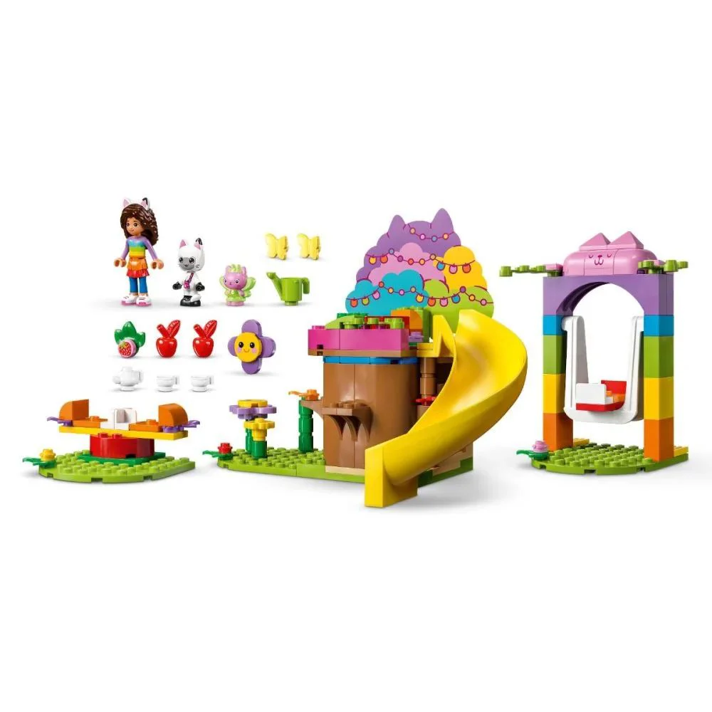 Set de constructie LEGO Gabby's Dollhouse Petrecerea in gradina a Miau-Zanei, 130 el. foto
