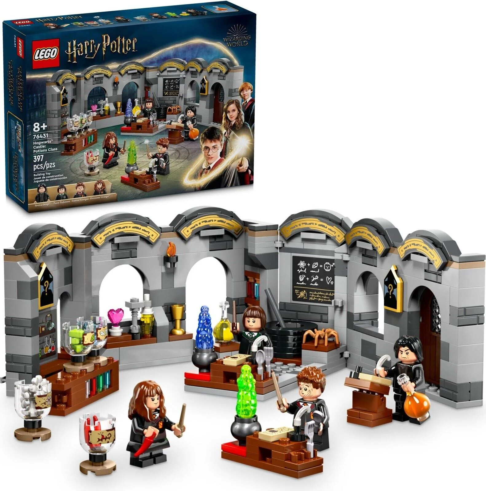 Конструктор LEGO Harry Potter Замок Хогвартс: Урок зельеварения, 397 эл. foto