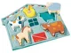 Puzzle din lemn in relief Djeco Mowy foto