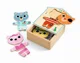 Puzzle din lemn Djeco Dressup Mix foto