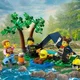 LEGO City 4x4 Fire Truck with Rescue Boat foto