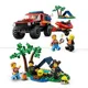 LEGO City 4x4 Fire Truck with Rescue Boat foto
