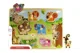 Puzzle din lemn Tooky Toy Animalute, 10 el.
