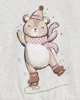 Carter's Hanorac din fleece Ice Skating Bear