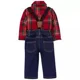 Carter's Set 3 piese Body tip camasa, pantaloni si bretele