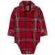 Carter's Set 3 piese Body tip camasa, pantaloni si bretele