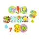 Puzzle Tooky Toy Invatam sa numaram, 20 el. foto