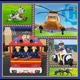Puzzle Trefl 3 in 1 Fireman Sam' day foto