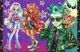 Puzzle Trefl 4 in 1 An electrifying day at Monster High foto
