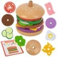 Set de joaca din lemn Tooky Toy Burger foto
