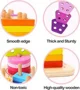 Sorter din lemn Tooky Toy Figuri geometrice, 21 el. foto